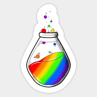 Pride Potion Bottle Sticker